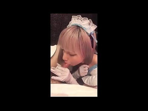 ❤️ Ídolo japonês [mayuka], roupa de empregada francesa, parte 1, broche e masturbação com loção ❤ Sexo vídeo em nós ﹏